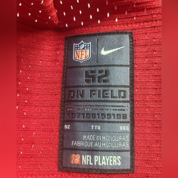 San Francisco 49ers Vernon Davis Nike On Field Jersey - Picture 8 of 10